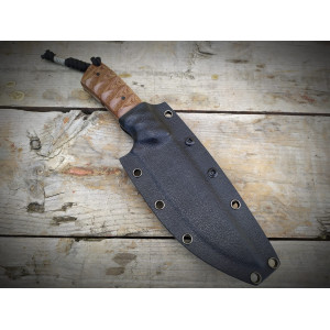 ВАРТОВИЙ ексклюзивний ніж ручної роботи майстра студії ОLEKSANDR NOR, замовити купити в Україні (Сталь Х12МФ™, 60 HRC) . Photo 3